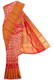 Red Kanchipuram Silk Saree - Kanchipuram - Kanchi Kamakshi Silks