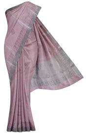 Pink Linen Tissue Silk Saree - Below 5K, Butta, Hi Fancy, Light, Linen - Kanchi Kamakshi Silks